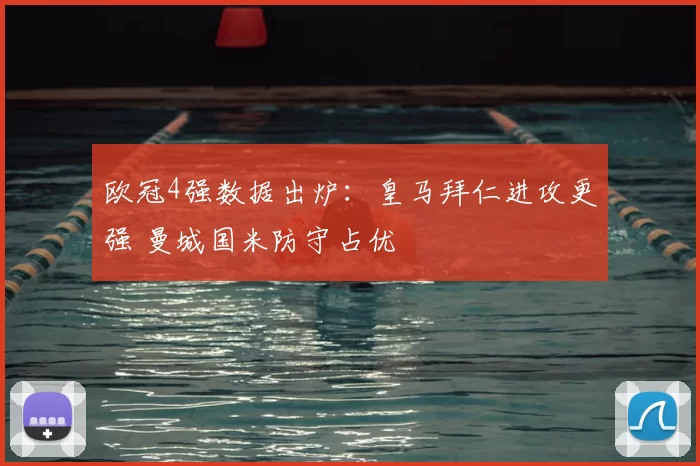 欧冠4强数据出炉：皇马拜仁进攻更强 曼城国米防守占优